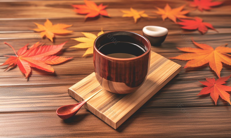 摄影图高清的图片海报设计背景广告设计素材元素木板秋天茶饮品,高清,摄影图,摄影图片,图片大全,摄影图免费下载